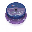 DVD+R Verbatim, na osi 25/1