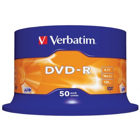 DVD-R Verbatim, na osi 50/1