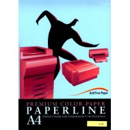 Fotokopirni papir Paperline A4, barvni - Blue