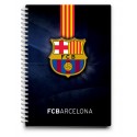 Beležka FC Barcelona A6 s špiralo