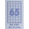 Etikete Forpus 38 x 21,2 mm - FO41501