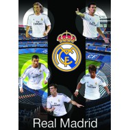 Zvezek mehke platnice A4 karo, Real Madrid 61979