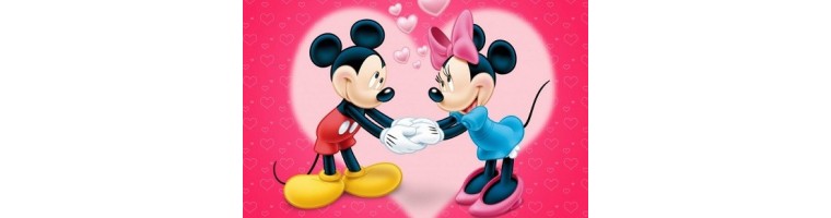 Kolekcija Minnie in Mickey mouse